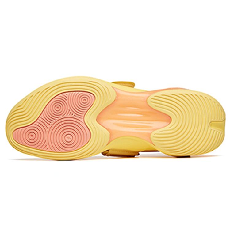 Anta Water Flower 3 Fabric Cushioning Slip Resistant Abrasion Resistant Breathable Low Top Basketball Shoes Men's 112121604S-5