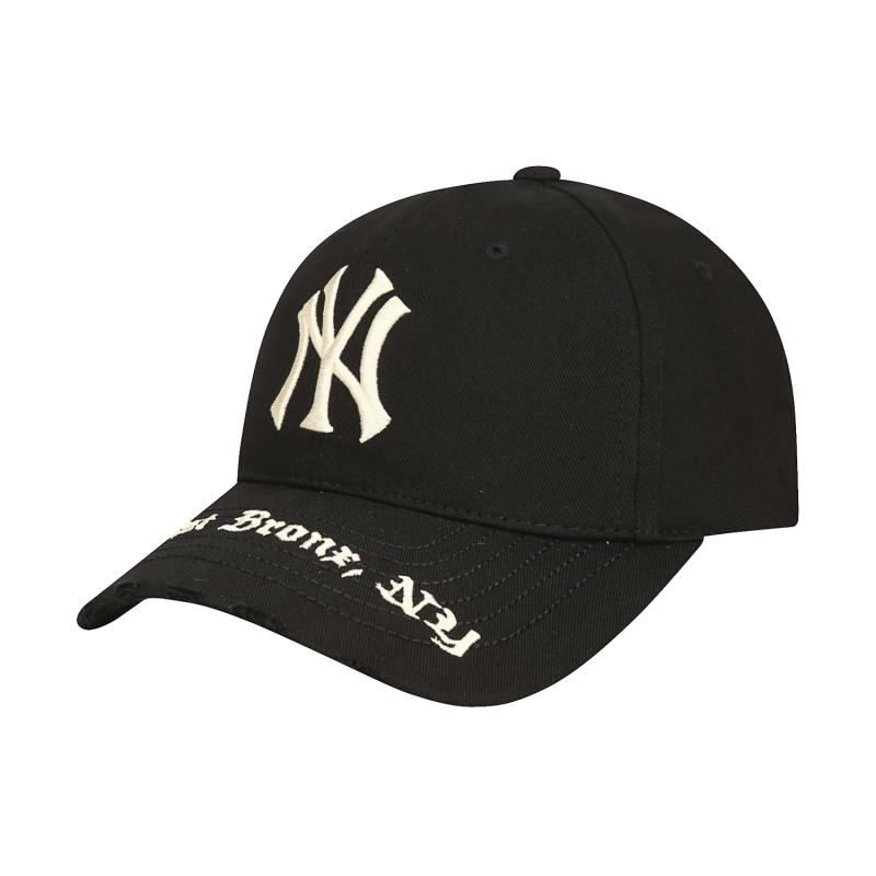 MLB Cotton Baseball Caps CPKP Unisex Black/Beige Fashion 32CPKP941