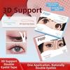 224Pcs/Box Lightweight Double Eyelid Patch Strips Self-Adhesive Double Eyelid Stickers