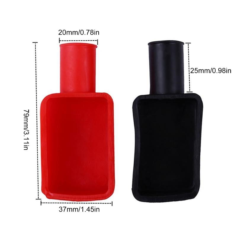 Silicone Terminal Covers for Car Battery Insulated Rubber Terminal Protector Boot Battery Terminal Cover