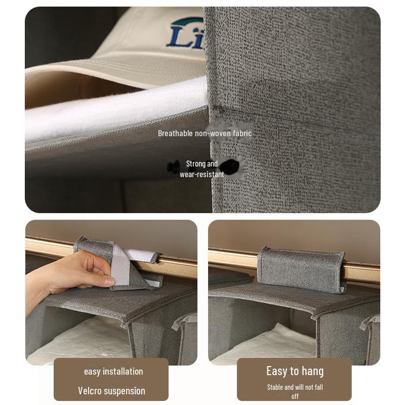 Foldable Multi-Layer Wardrobe Hanging Storage Bag