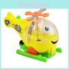 Childrens Light Up Flying Airplane Pull String Toy With Rotating Led For Education And Play