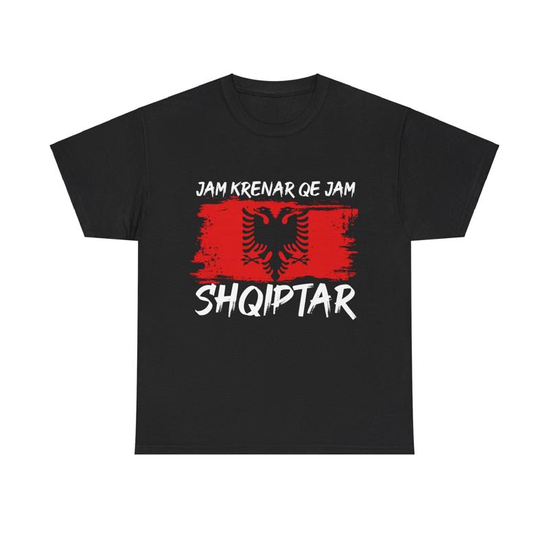 T-shirt Albanie, drapeau albanais du Kosovo, aigle Shqiptar S разноцветный