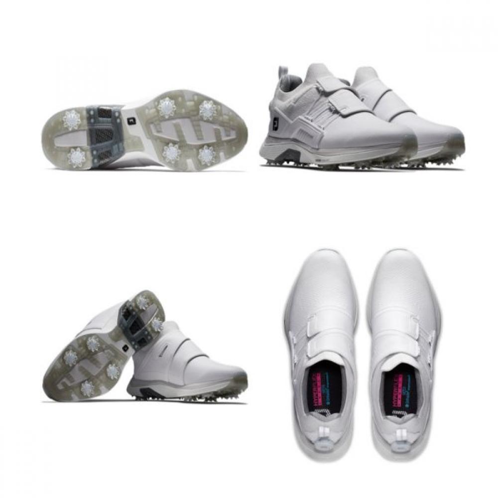 Footjoy Hyperflex Carbon Boa White White Gray 51121