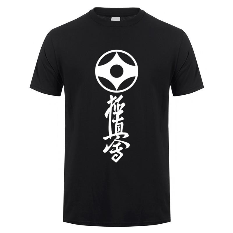 Kyokushin Karate Masutatsu Oyama Giappone Maglietta Unisex Cotone Manica Corta Kyokushinkai Kyokushin Maglietta Top