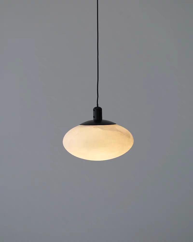 Nordic Alabaster Bedside Pendant Light - Luxury Designer Aisle, Bar, & Dining Lighting