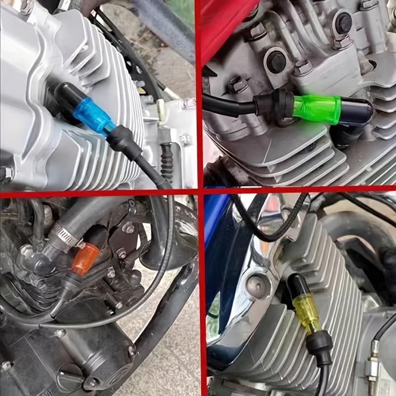 Motorcycle Flash Spark Plug Cap Universall Motorcycle Ignition Spark Plug Cap 90Degree Flashing Spark Plug Cap for Moto