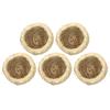 5Pcs Set 12CM Straw Simulation Bird Hatching Place Decoration Parrot Breeding House