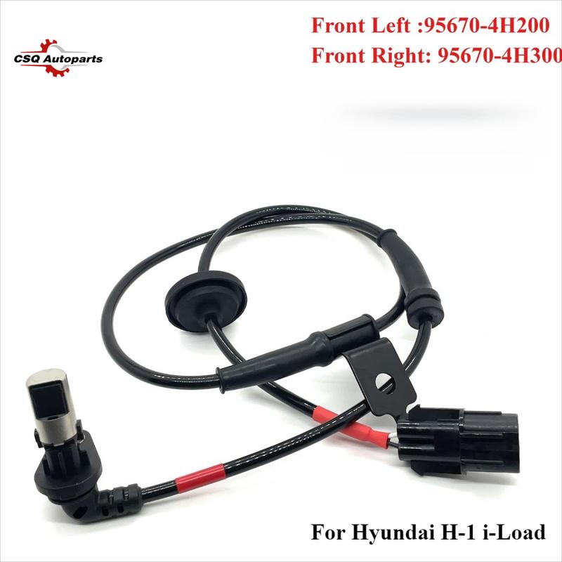95670-4H200 95670-4H300 Front Left Right New ABS Wheel Speed Sensor For Hyundai H-1 i-Load 956704H200 956704H300 Front Left
