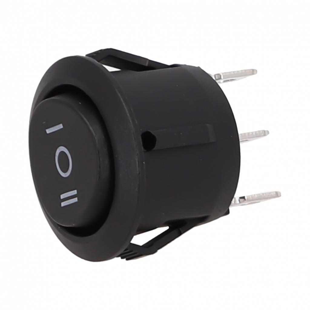 Wohnwagen Wohnmobil Anwendung Wippschalter 3 Pins Kippschalter Schwarz