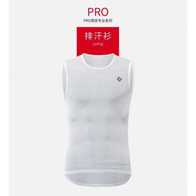 Men Women Cycling Base Layer Sleeveless Top Breathable Quick Dry Compression Sports Vest Road Mountain Biking