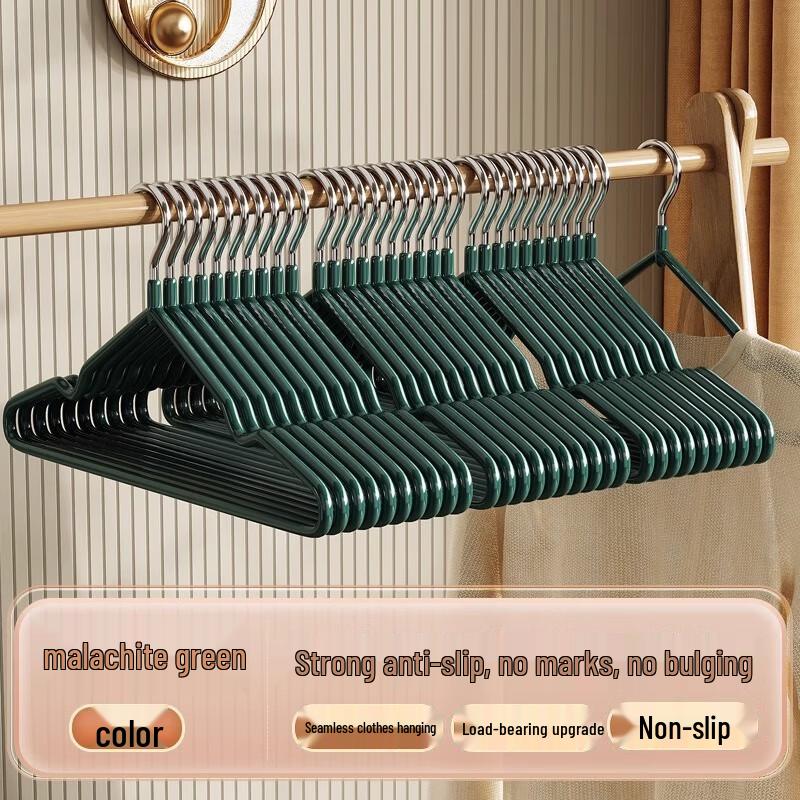 YIXI Non-slip Extra Thick Adult Hangers (10-Pack)