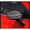 For Fiat 500 2008-2024 Abarth 595 695 2012-2024 Carbon Fiber Car Side Rearview Mirror Decorate Cover Trim Sticker Accessories