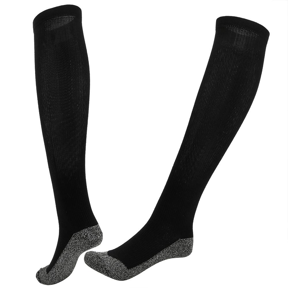 Outdoor Sport Emit Heat Aluminizing Fiber Constant Temperature Stockings Old People Keep Warm Socks Free Size