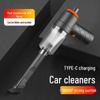 Rechargeable 2-in-1 Handheld Vacuum Cleaner for Car & Motorcycle with Powerful Suction