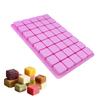 DELUXEFOX Square Silicone 40 Chocolate Mini Cube for Kitchen Easy Installation and Cleaning Mold, Cavities, Multi-Purpose Mold, Mold, Heat-Resistant,
