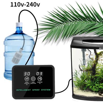 1PC inteligentní automatický zamlžovač plazů, dotyková obrazovka, ovládání postřikovače, elektronický zvlhčovač, časovač, mlha, deštný prales, postřikovací systém