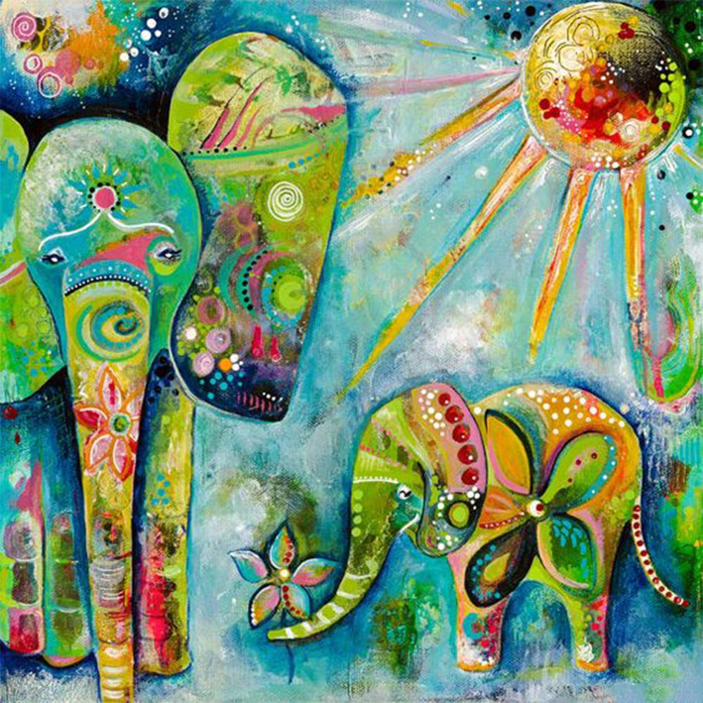 5D Diamond Painting Wolf Full Square Round Needlework Art Diamond Embroidery Dog Cat Animal Mosaic Handmade Gift