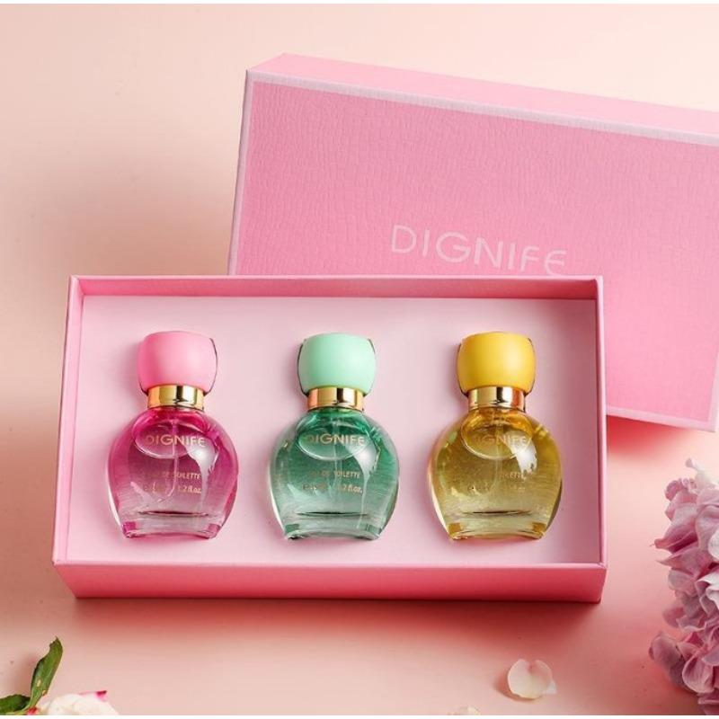 Dating Fragrances Women's Eau De Toilette Gift Set Freedom Water Trio Niche Premium Fresh Long Lasting Fragrance Gift for Friends