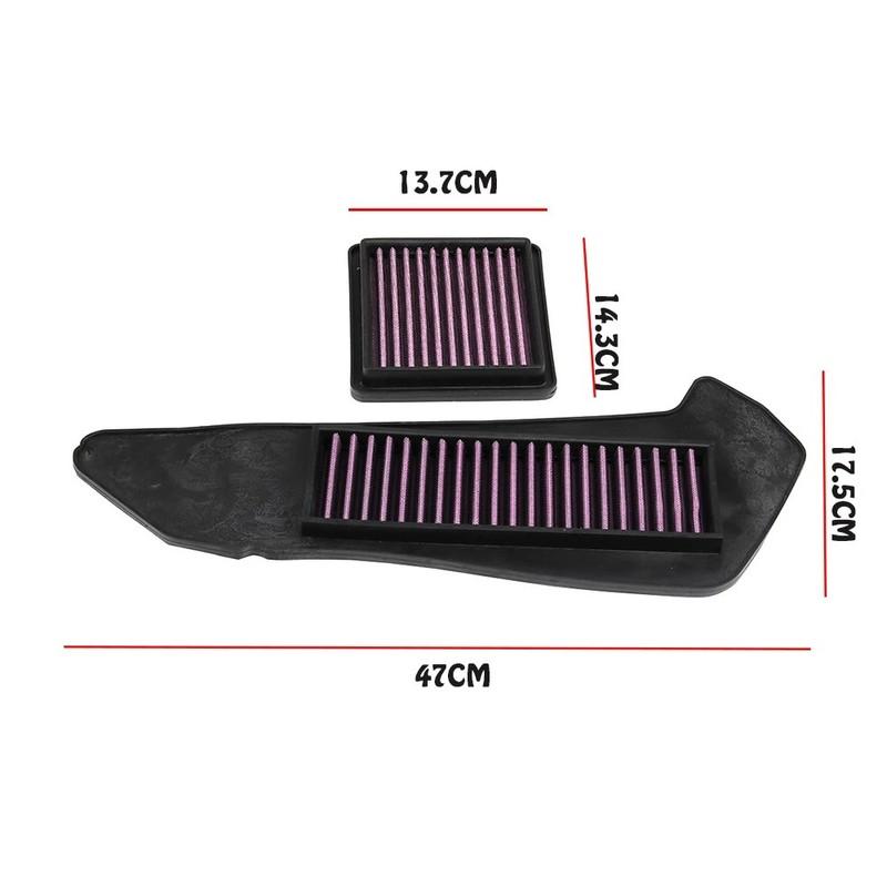 For Yamaha X MAX250 XMAX300 X-MAX250/300 Air Filter Element Motorcycle Transmission Filter Element High Flow Air Filter