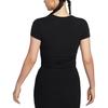 Nike Sportswear Chill Knit Women's Short-Sleeve T-shirt Black FZ7991-010