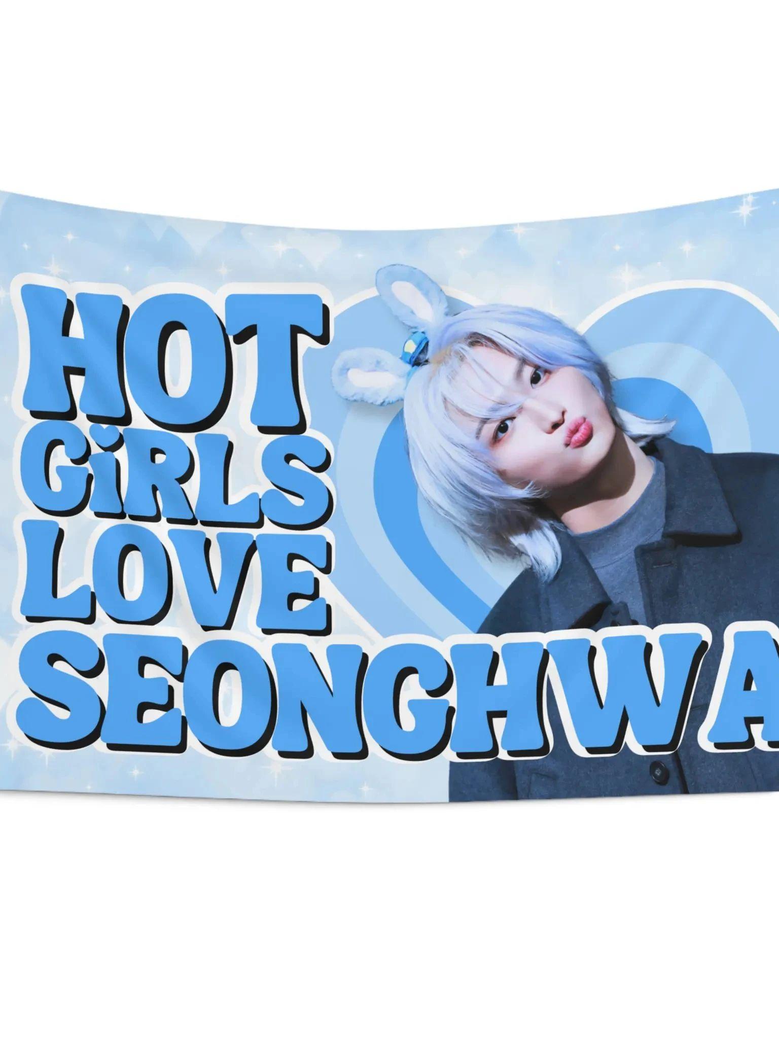 

K-pop Star Tapestry Stylish Idol Room Decorations Wall Tapestries Room Decor Wall Cloth Party Hanging Background Room Decor 29x37in