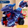 Dinosaur Toy Car With Inertia Collision Transforming For Kids Playroom