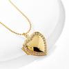 Fashionable Love Photo Box Opening Pendant Necklace