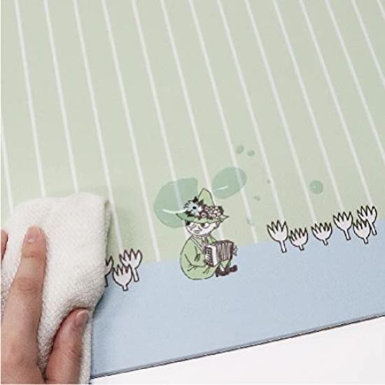 Okato Limpável 30cm x 45cm x Jogo Americano/Toalha de Mesa/Toalha de Almoço, Moomin/Snufkin, 0,2cm