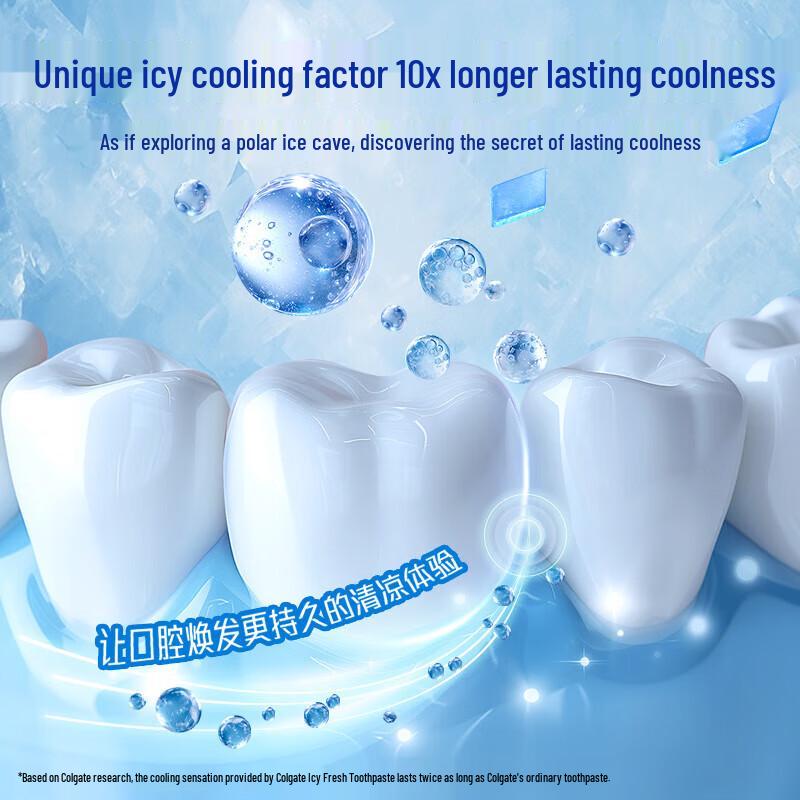 Colgate Ice Fresh Mint Toothpaste Twin Pack