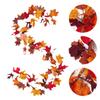 Artificial Maple Leaf Vine Fall Decoration for Thanksgiving and Halloween Wall Hanging