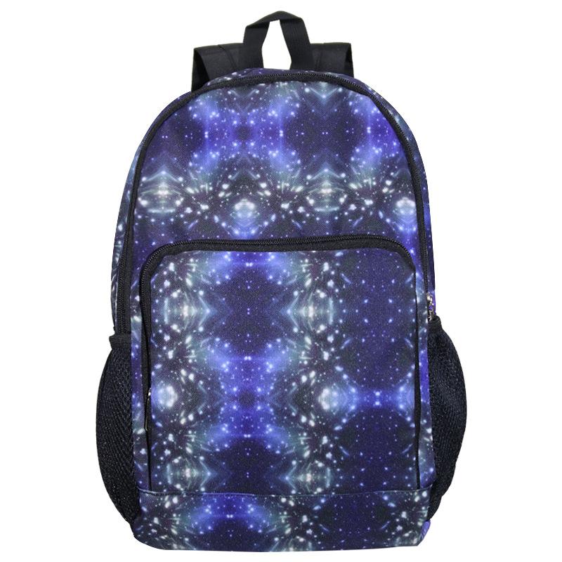 Casual folding backpack, student schoolbag, blank mountaineering bag, a customized backpack, and a customized heat transfer bag.