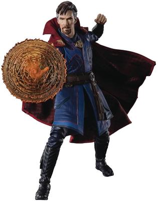 TAMASHII NATIONS MARVEL Doctor Strange de 160 mm figurine mobile pictate SHFiguarts („Doctor Strange/Multiverse Madness”) Aproximativ. ABS&PVC&pânză