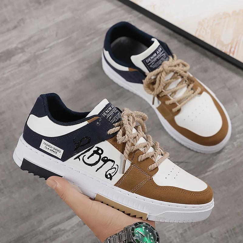 Men Skateboarding Shoes Comfortable Mens Walking Sneakers Casual Shoes Man Travel Shoes Tennis Zapatillas Para Hombres
