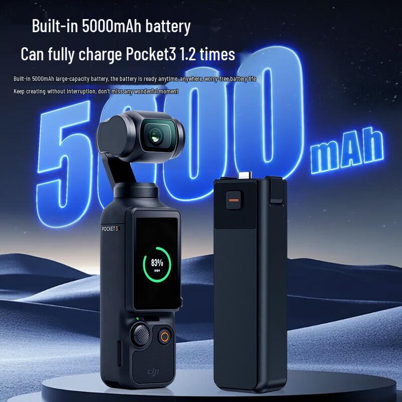 LKTOP Extended Battery Handle for DJI Pocket 3