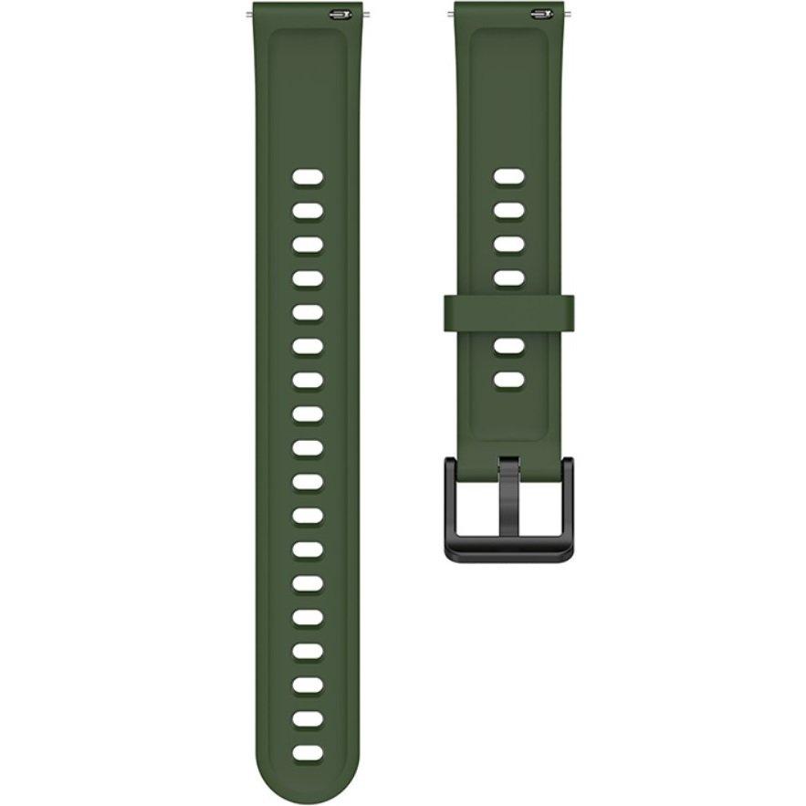 Silicone Strap for Realme Band 2, Green