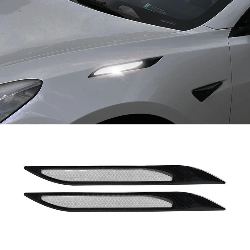 Auto Reflektierende Aufkleber Warnstreifen Klebeband Rückstandsfrei Schützender Autoaufkleber Warnung für Nachtfahrten Karosserie Sicherheitswarnaufkleber