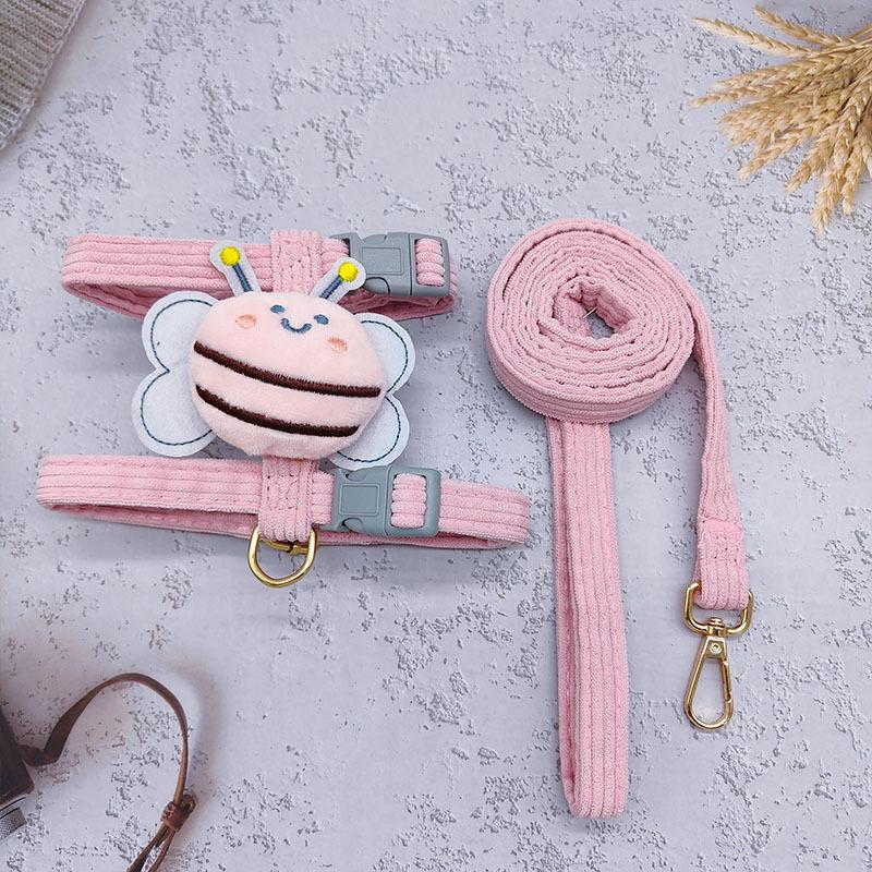 Cat Leash Anti-break Free Go Out Special Cat Vest Chest Strap Small Dog Anti-run Walk