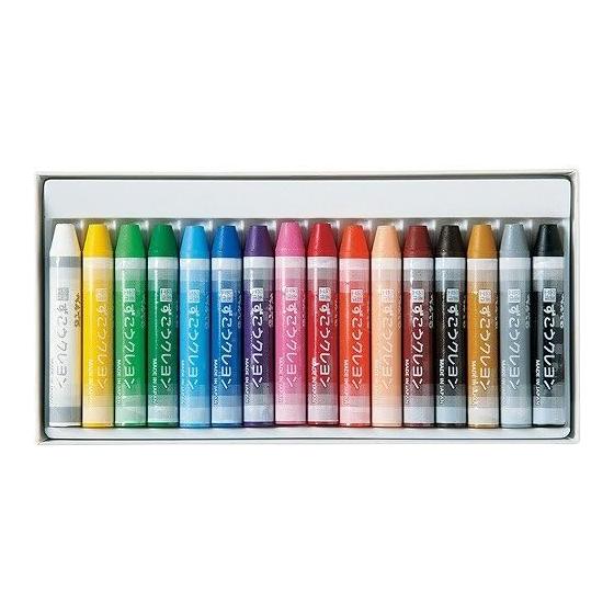 Pentel smiling crayon 16 colors PTCGP3-16 1 piece