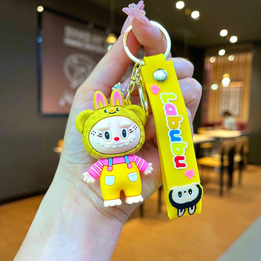 Großer Niedlicher Bubu Hase Schlüsselanhänger Anhänger für Taschen, Autos und Schultaschen - Perfektes kleines Geschenk für Paare