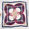 1pcs 70cm Roman Chain Silk Scarf for Women Simulated Silk Geometric Round Fashion Versatile Headwear Clothing Square Scarf