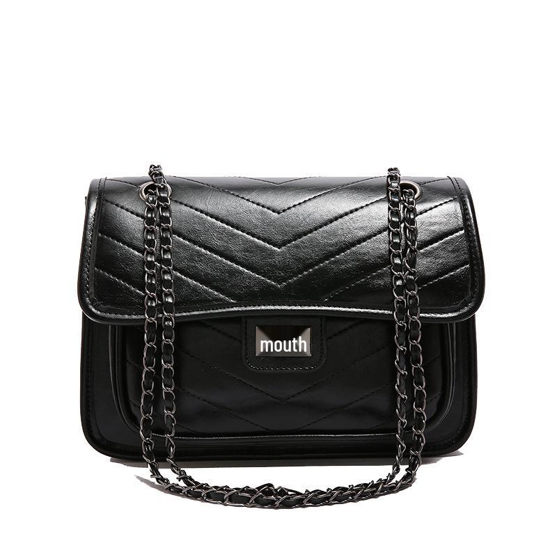 

Минималистичная женская сумка-мессенджер в европейском и американском стиле 2025 года - Универсальная текстурированная сумка через плечо