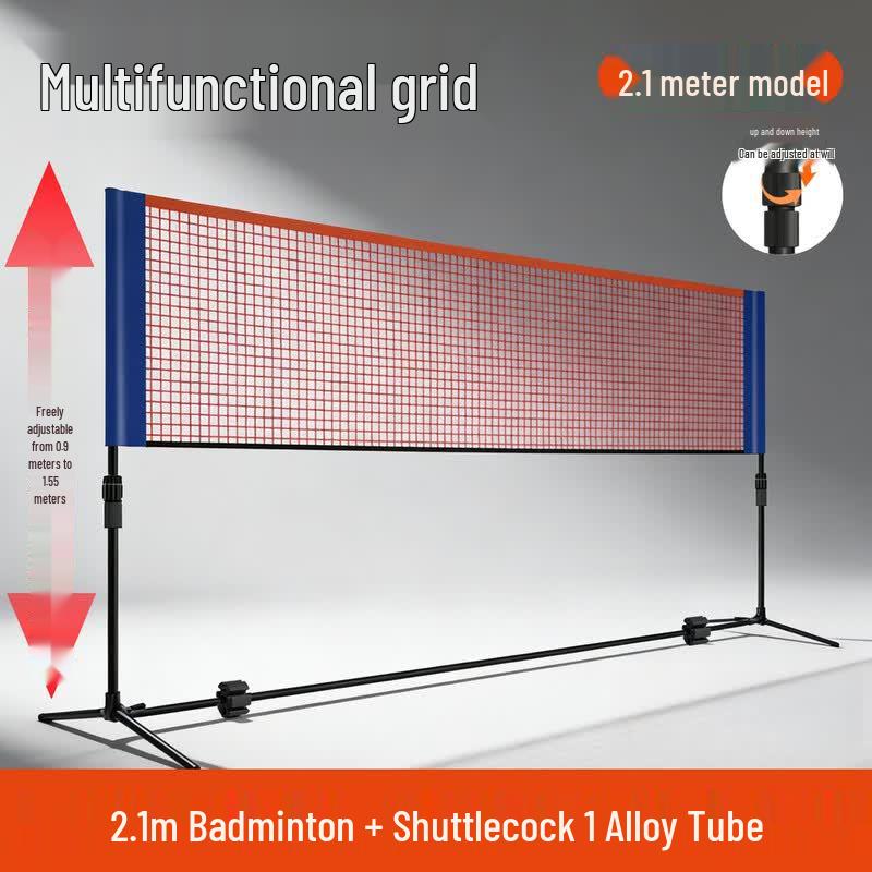 LISM Portable Pickleball & Badminton Net Set