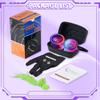 WATIEOBOO Yoyo Metal Yoyo P02 PC Switches from Responsive To Modes Perfect for and Advanced Players Set, 2-Pack (W7 + Two-Color Yoyo) - Non-Responsive