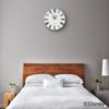 Seiko Clock Wall Clock, Character Design, Adult, Disney Mickey Mouse & Minnie Mouse, Radio Controlled, Analog, White, FS506W