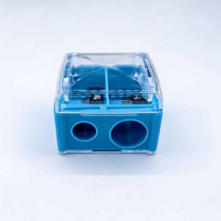 Eyebrow, Lip, and Eyeliner Pencil Sharpener - Single & Double Holes