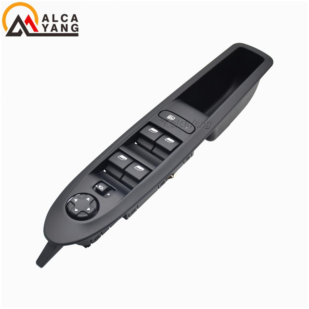 For Citroen C4L C4 2013 2014 2015 2016 Driver Side Electric Power Master Window Switch For Peugeot 408 Peugeot 308S car styling