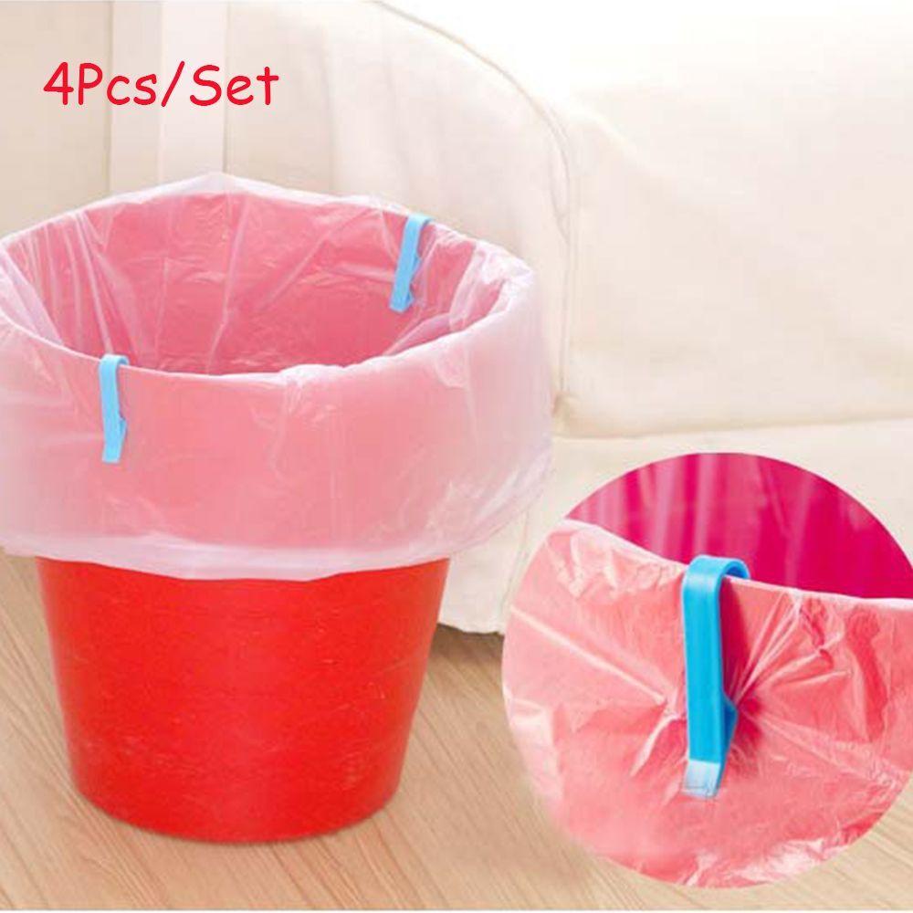 

Rubbish Basket Waste Fixation Practical Clamp 4pcs Anti-Slip Clip