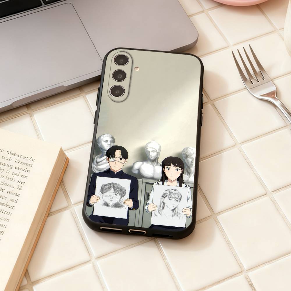 Comic Yano-kun's Ordinary Days  phone Case For Samsung Galaxy A73,A72,A71,A70,A53,A52,A51,Others Soft Black Shell