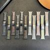 Stainless Steel Band For Apple Watch Ultra 3/2 49mm 11 10 9 8 7 46mm 45mm 42mm 41mm Silicone Metal Bracelet IWatch 6 5 SE3 44mm